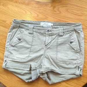 Olive Green Women's Shorts
